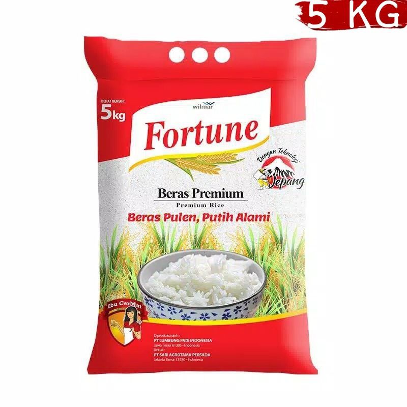 

BERAS FORTUNE PREMIUM 5KG