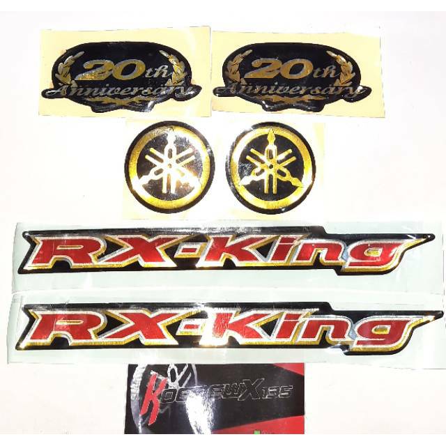 EMBLEM RX KING 2003 SE 20TH ANIVERSARY