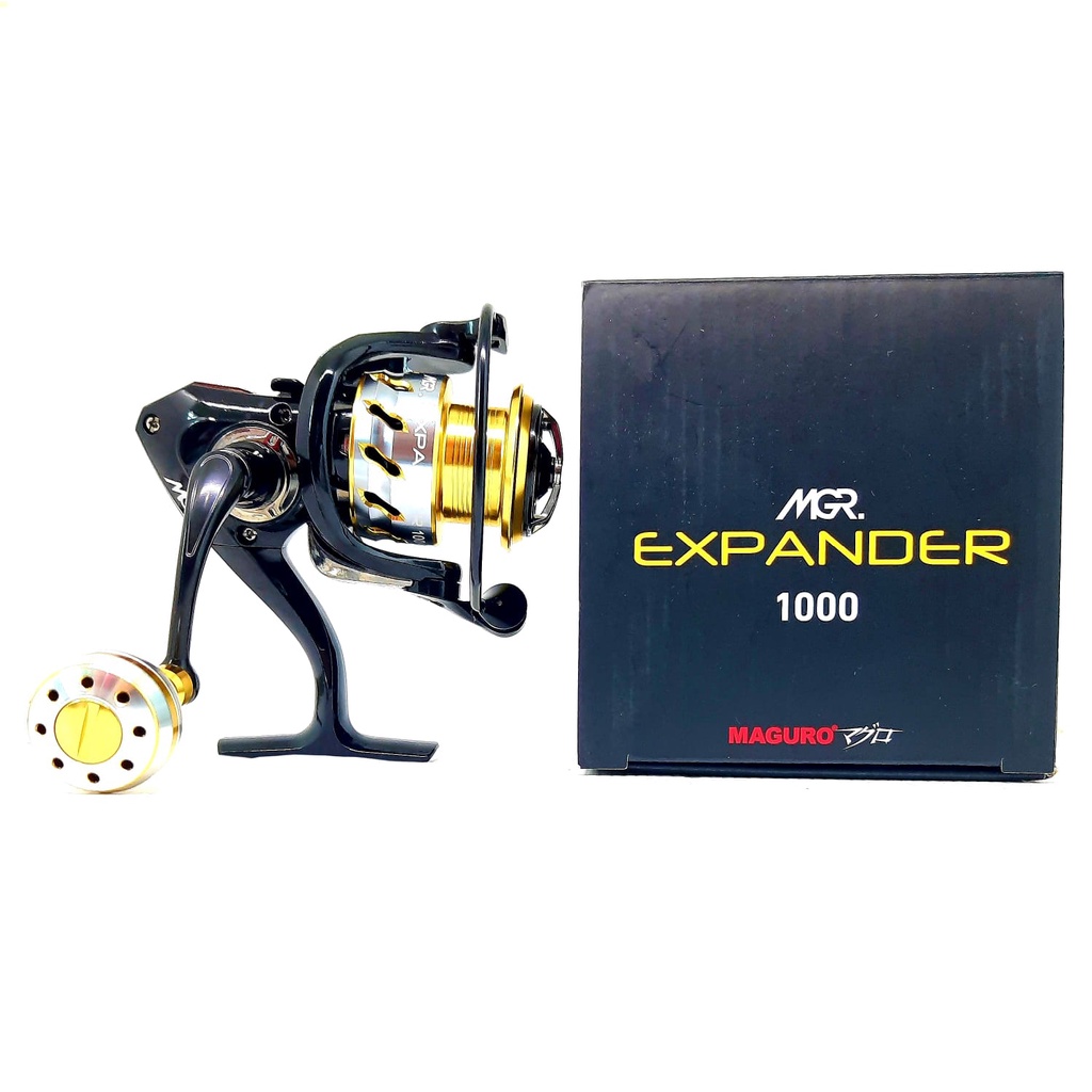 Reel Pancing MAGURO EXPANDER 1000-6000 Sangat Kuat POWER HANDLE