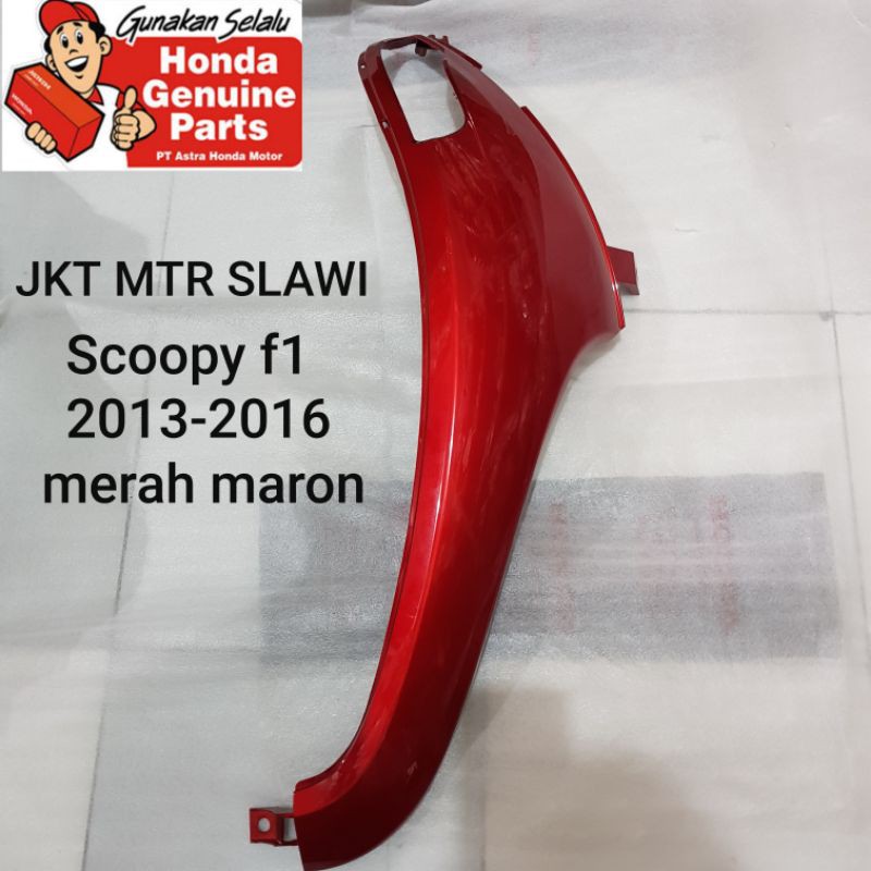 garnish depan cover sayap depan scoooy f1 2013-2016.harga satuan ori honda