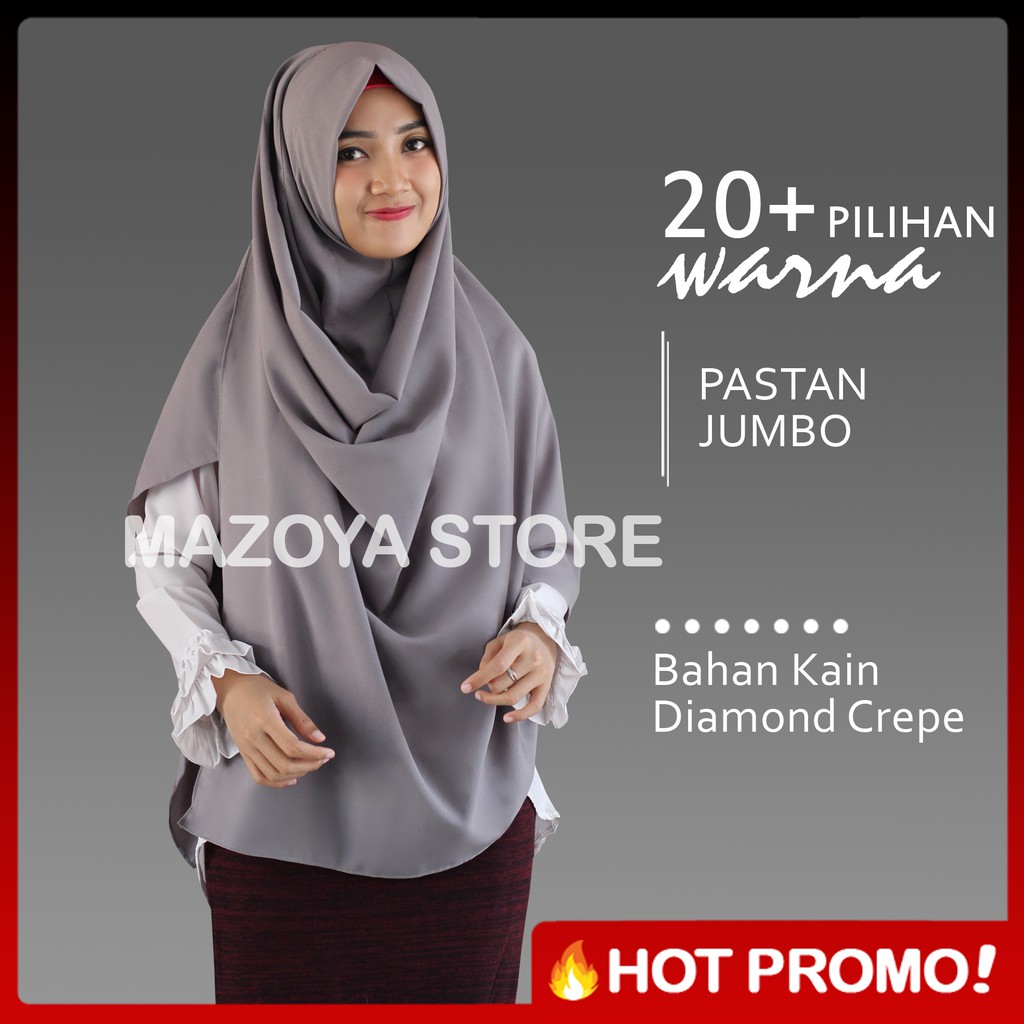 Promo Jilbab Pashmina Instan JUMBO Hijab Pastan Bahan Promo Jilbab Pashmina Instan JUMBO Hijab Pastan Bahan