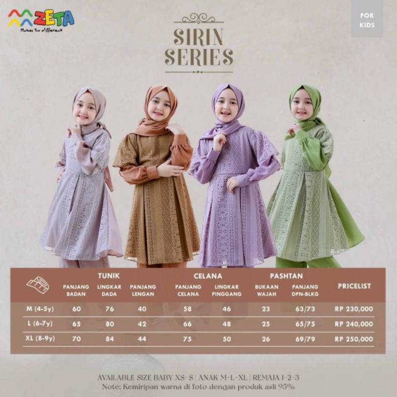 Sirin Series by Zeta