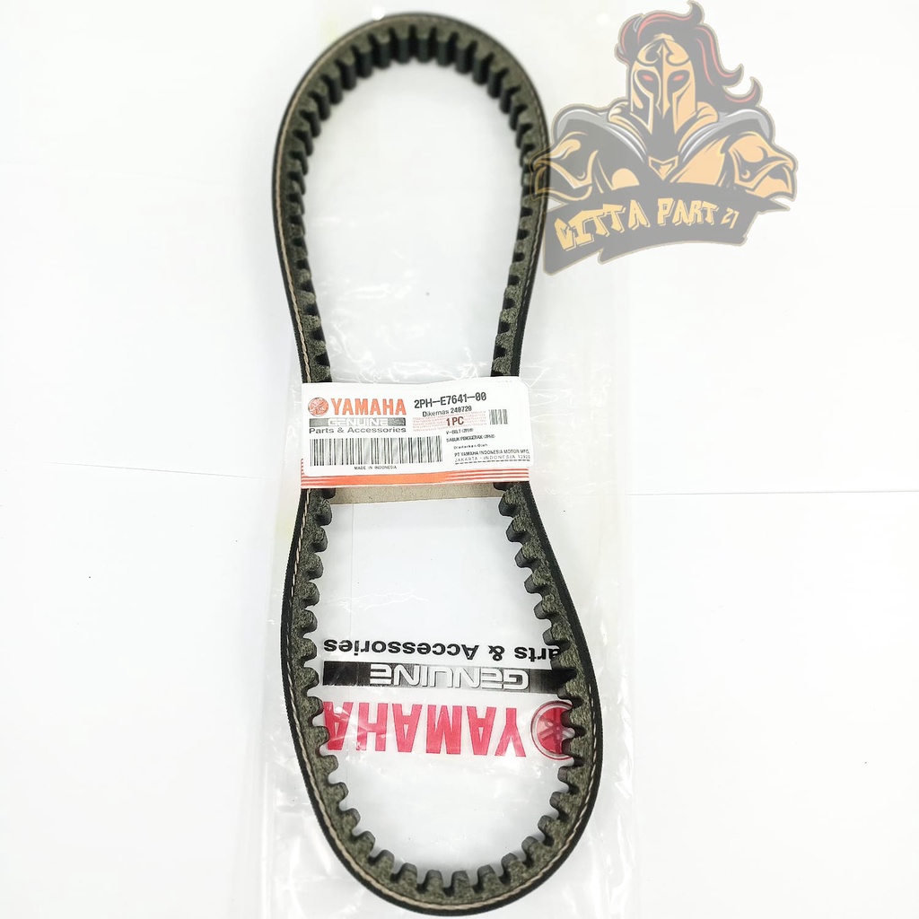 VANBELT V-BELT YAMAHA 2PH KUALITAS ASLI ORIGINAL YAMAHA PRESISI ANTI SELIP AWET DAN DIJAMIN MANTAP MIO M3 SOUL GT XRIDE X RIDE 125 FINO 125 MIO S 125 MIO Z 125