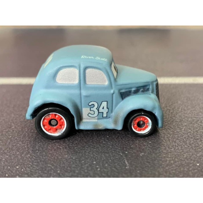 Disney Pixar Cars Mini Racers River Scott Loose Pack - 4 cm