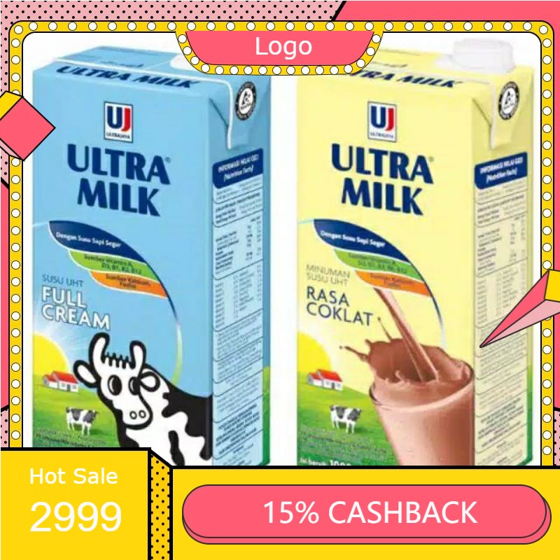 

Susu Ultramilk - 1 Liter