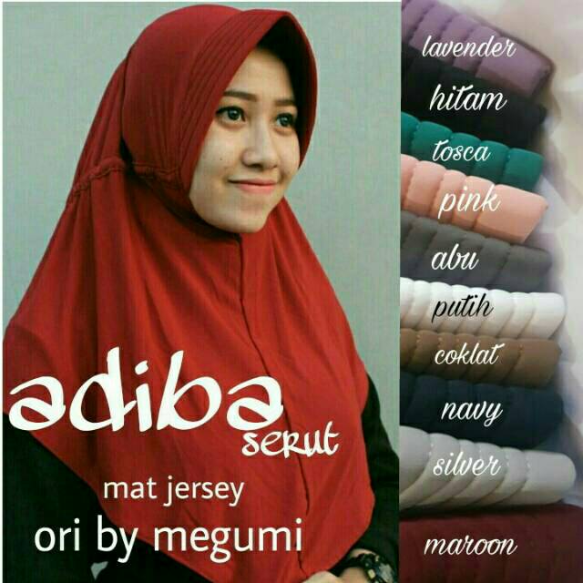 Khimar serut adiba