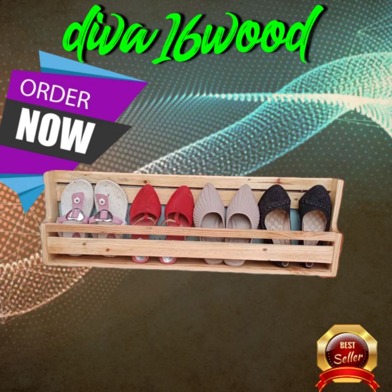 rak sepatu gantung/rak sepatu minimalis/rak sepatu/rak sepatu kayu