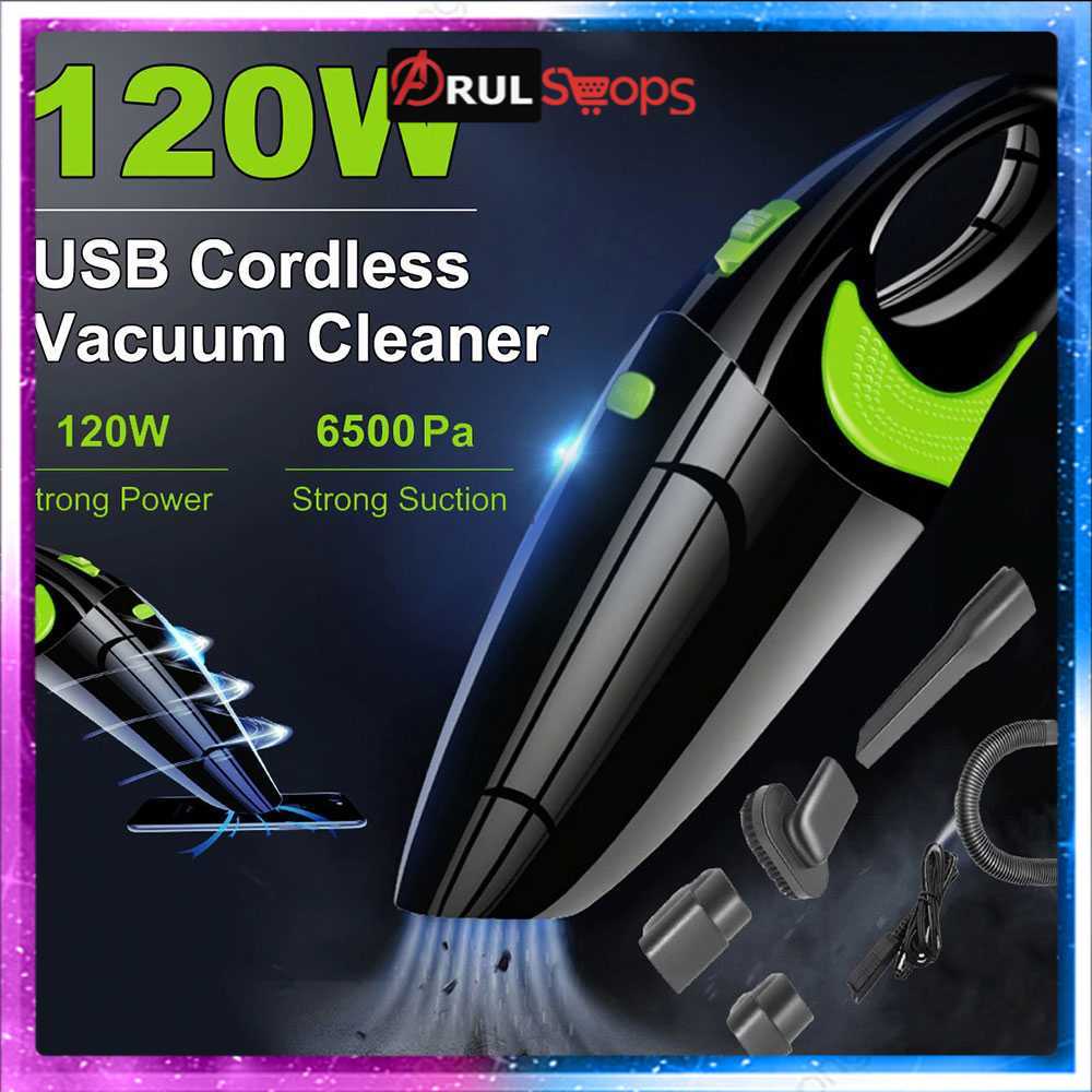 ARS - Rundong Handheld Vacuum Cleaner Penyedot Debu 120W 2500mAh - R6054