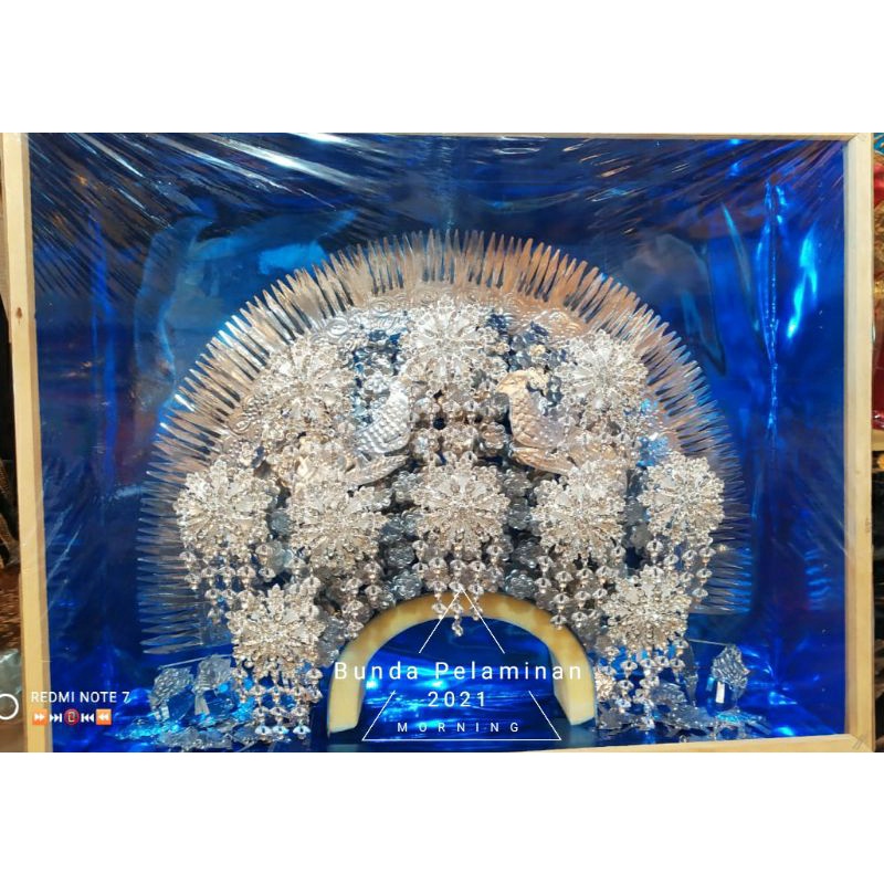 Sunting Minang / Suntiang Minang Silver Mansi Bulat