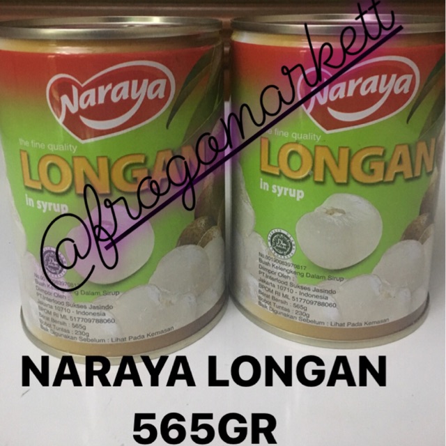 

Naraya Longan In Syrup 565gr