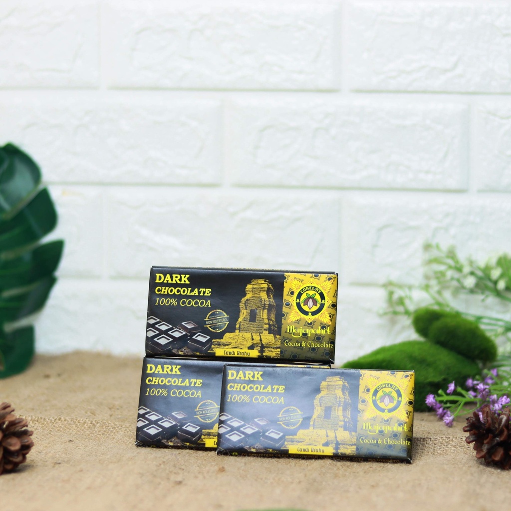 

Dark Chocolate 100% 30 gr/Coklat Batangan/Coklat Bar/Cokelat Majapahit