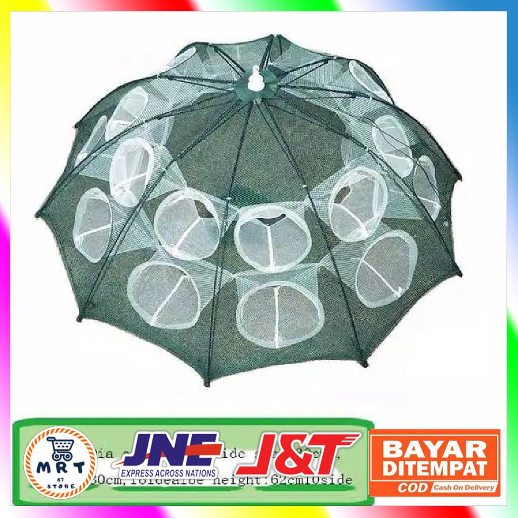 Perangkap ikan Bubu jebakan Ikan udang kepiting lele belut 20 Lubang