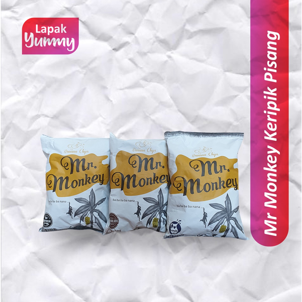 

Mr Monkey Keripik Pisang 140gram