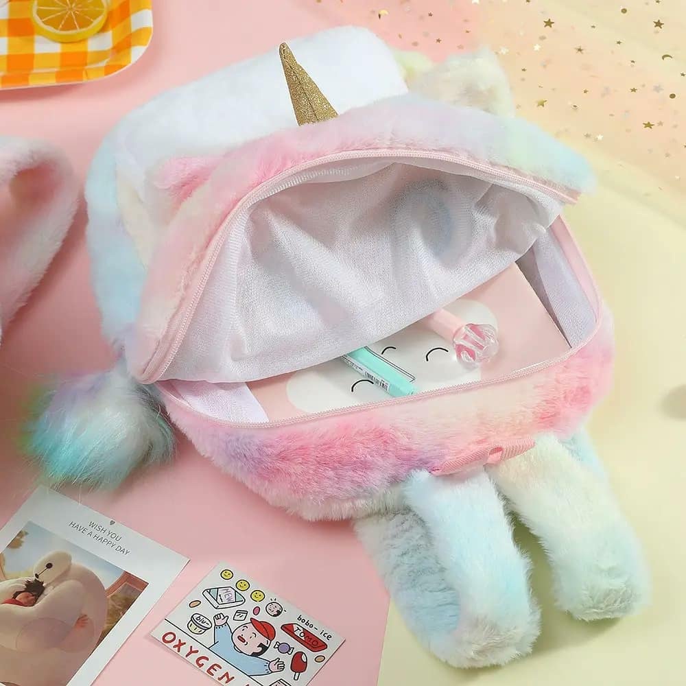 Tas ransel unicorn bulu anak paud TK tas sekolah anak unicorn Tas Ransel Backpack Anak Perempuan Kado ultah anak perempuan TAS BLINGBERRY ORIGINAL IMPORT