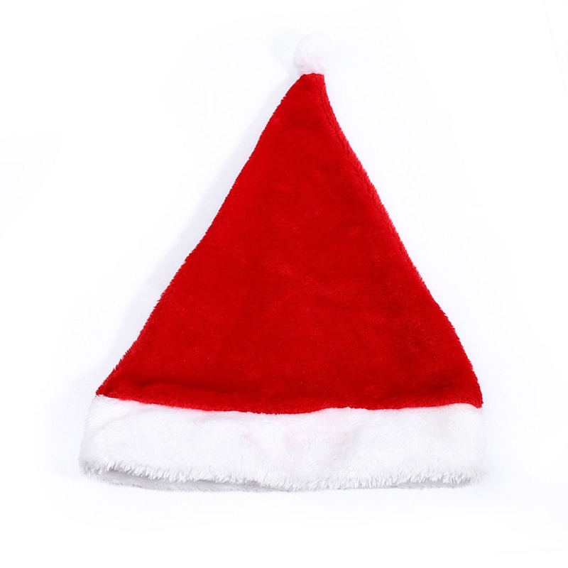 Topi Santa Dengan Lampu Led Untuk Dekorasi Pesta Natal