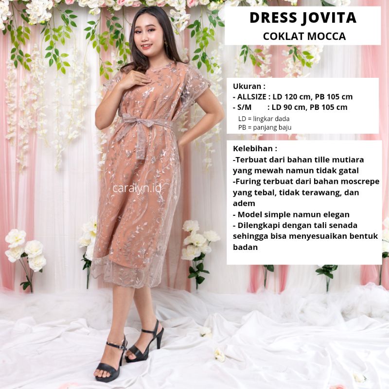 DRESS BRUKAT KOREA JOVITA