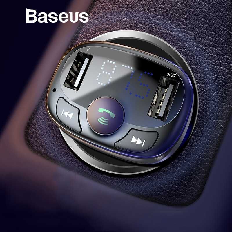 Baseus 2 in 1 Smart Bluetooth Audio Transmiter USB Charging,Cas hp,Bluetooth Mobil,Bluetooth Audio,Charger Mobil