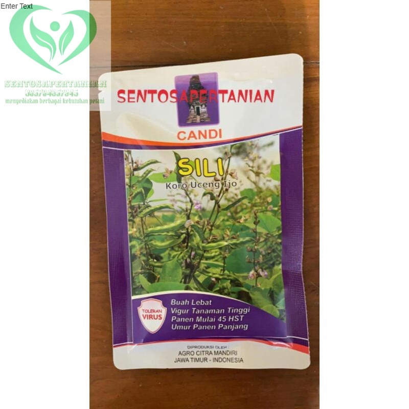 benih sayur koro uceng ijo SILI 10gram dari CAP CANDI