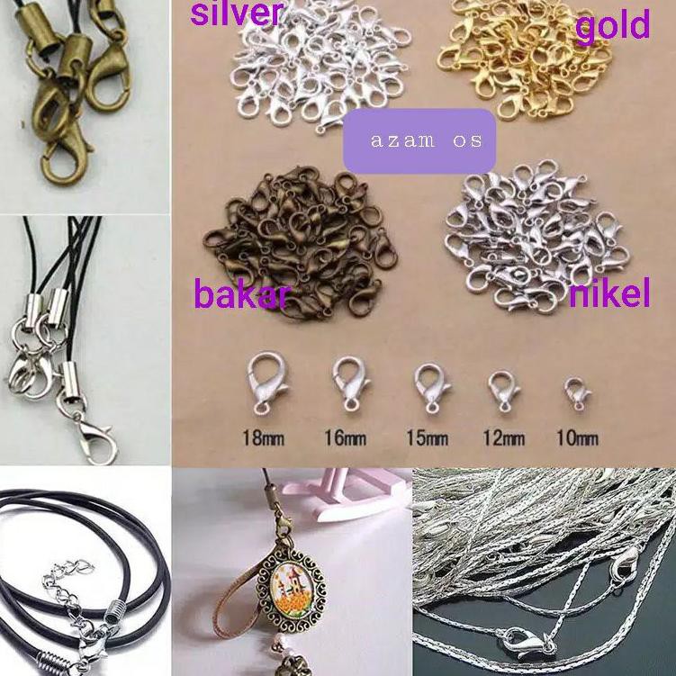 

Best Terlaris CSLZQ kokot udang/loabster clabs gold silver bakar 50pcs 37 Baru
