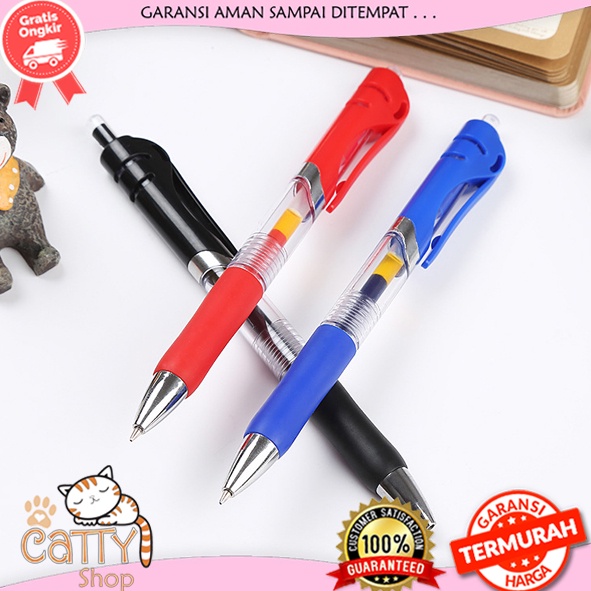 

Catty Pulpen Gel 0.5 mm / Pena Gel Mekanik / Pulpen Pencet / Pulpen Mekanik