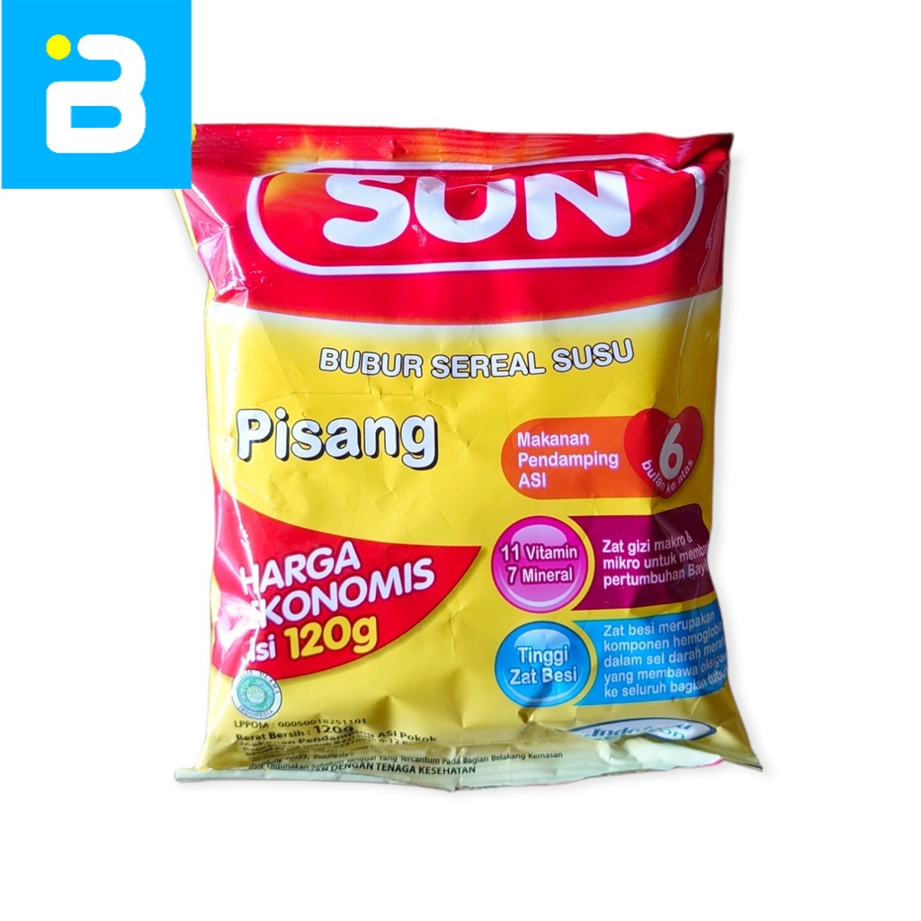 Sun Bubur Sereal Pisang 120 G
