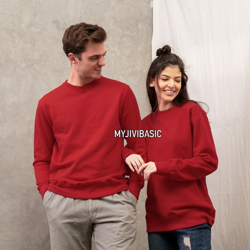 CREWNECK SWEATER UNISEX BY MYJIVIBASIC
