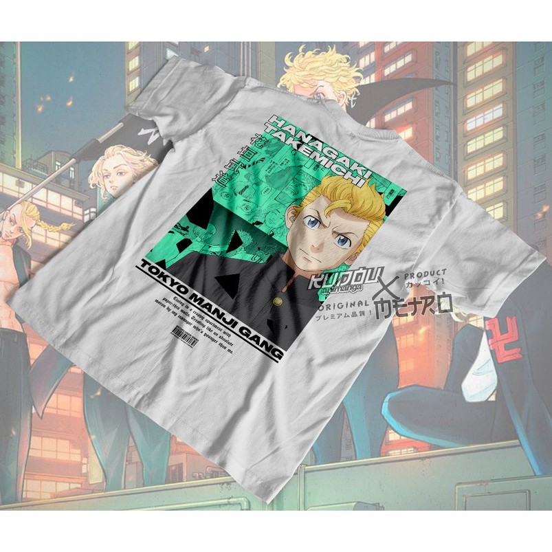 Kaos Hanagaki Takemichi Anime Tokyo Revenger Manga Premium Unisex