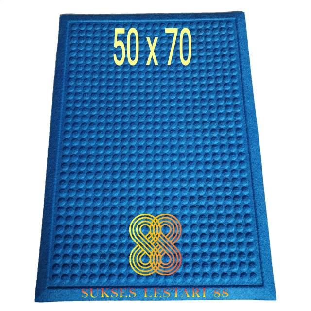 Keset Karpet Karet Bludru Anti Slip 50 x 70 - RCM FULL