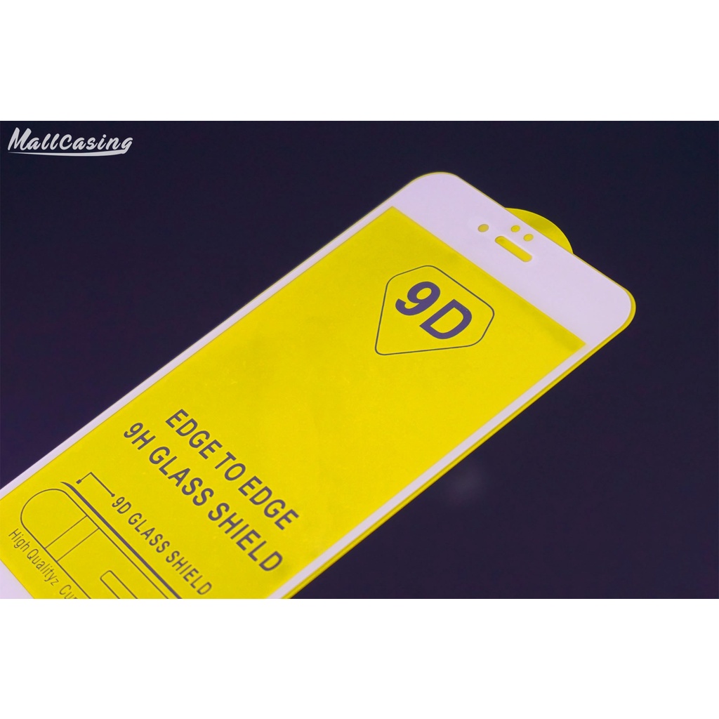 MallCasing - Tempered Glass Realme 6/ 6 Pro | Realme 7i/ C17 | Realme 7 Pro | Realme 8 | Realme C21Y/ C25Y | Realme 9i 4G Anti Gores Kaca Full Lem 9D