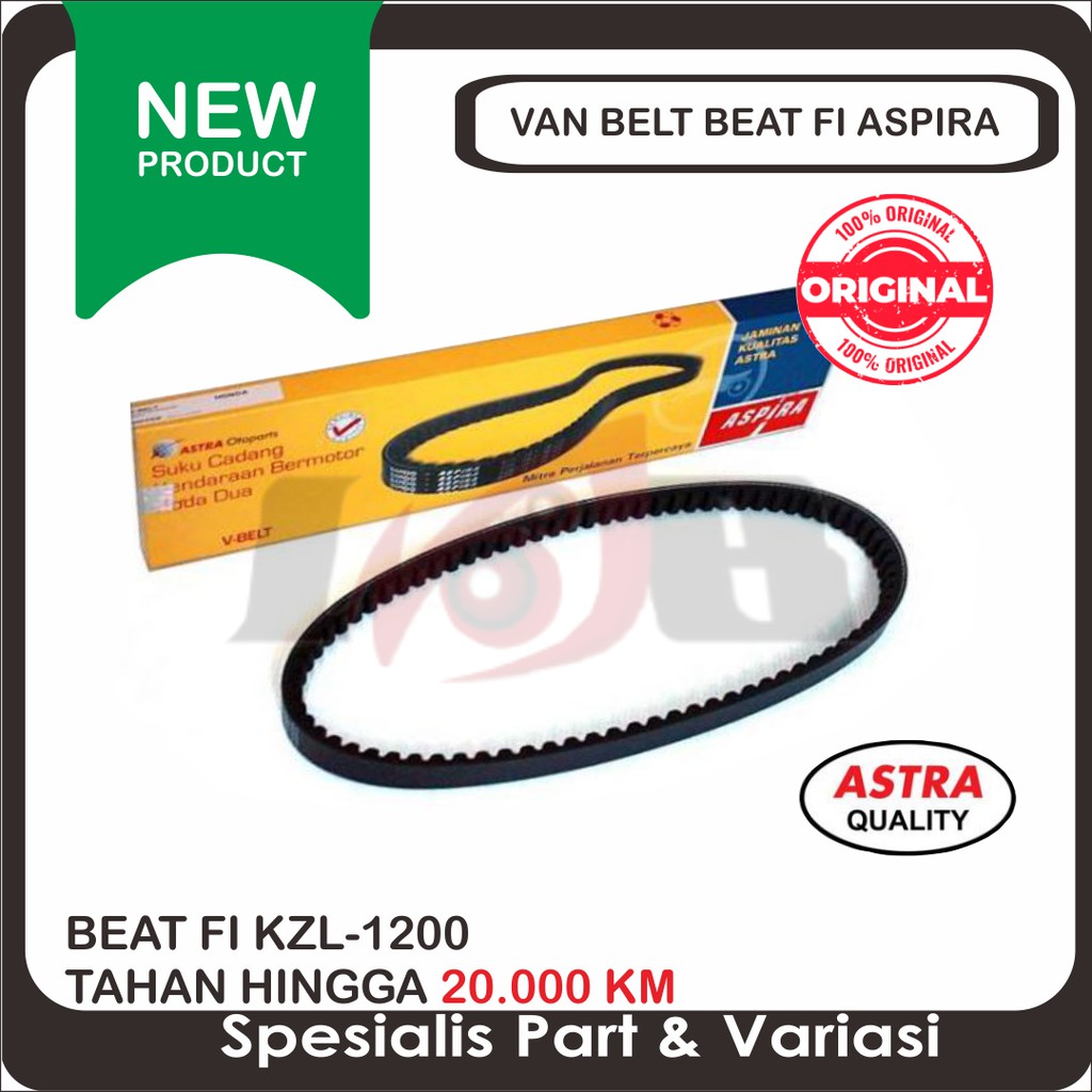 Vbelt Scoopy Fi Spacy Beat Injection Aspira Vanbelt Honda Belt KZL