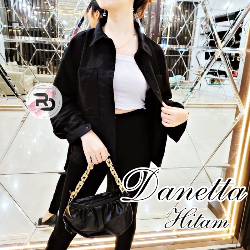 RD FASHION DANETTA KEMEJA OVERSIZE - AREUM