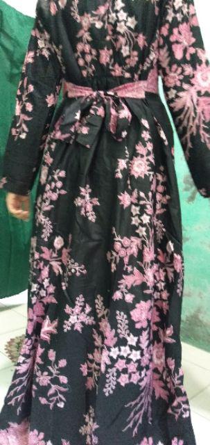 Wou Batik Couple Naifa Maura Couple - Sania Ruffle Batik Couple Ori Ndoro Jowi Dnt Garansi - Kg023