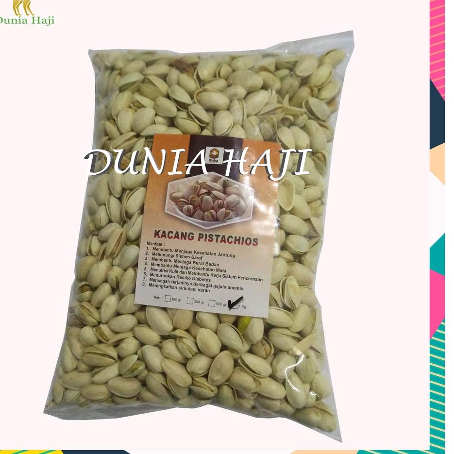 

Barang Import PISTACHIOS / Kacang Pistachio Arab Fustuk Murahh/ Oleh Oleh Haji dan Umroh x21≦