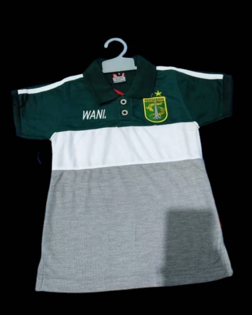 OBRAL KAOS KERAH PERSEBAYA ANAK BONEK KIDS MURAH