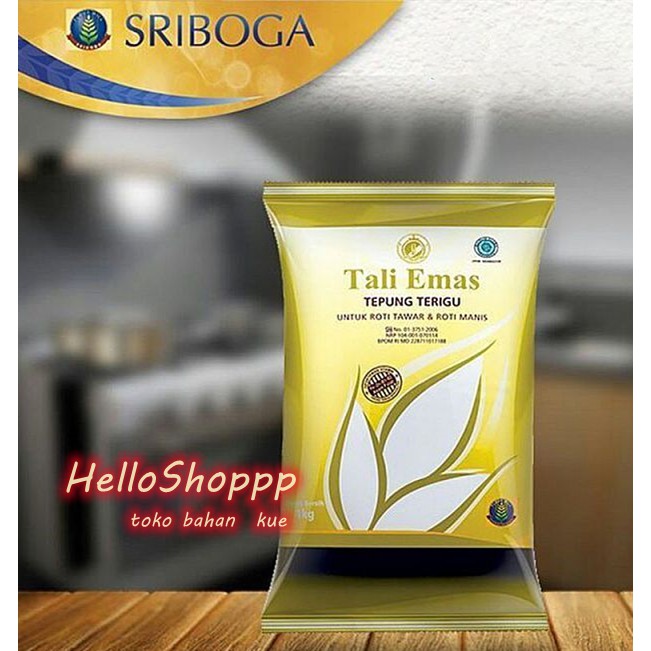 

Tepung Terigu Sriboga Tali Emas 1kg