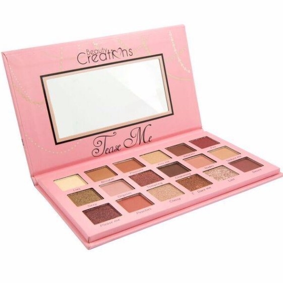 Beauty Tease Me Eyeshadow Warna Lengkap 1 Set 18 Warna Waterproof Tahan Lama