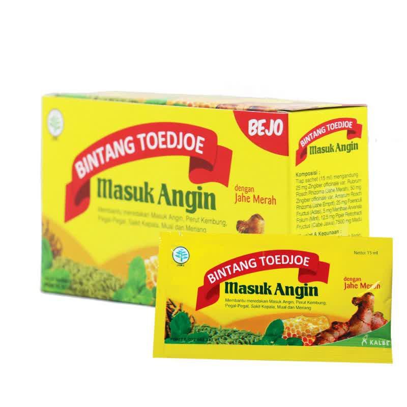 Bejo Bintang 7 Masuk Angin Isi 12 Sachet
