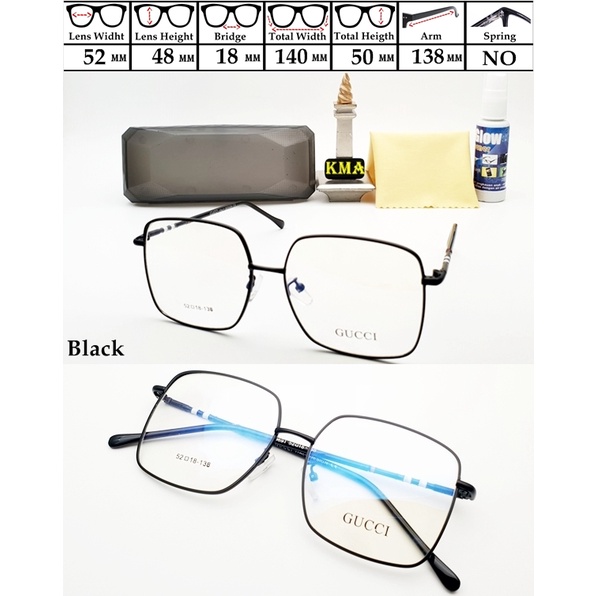 9691. Frame kacamata minus besi kotak minus frame kacamata minus korea