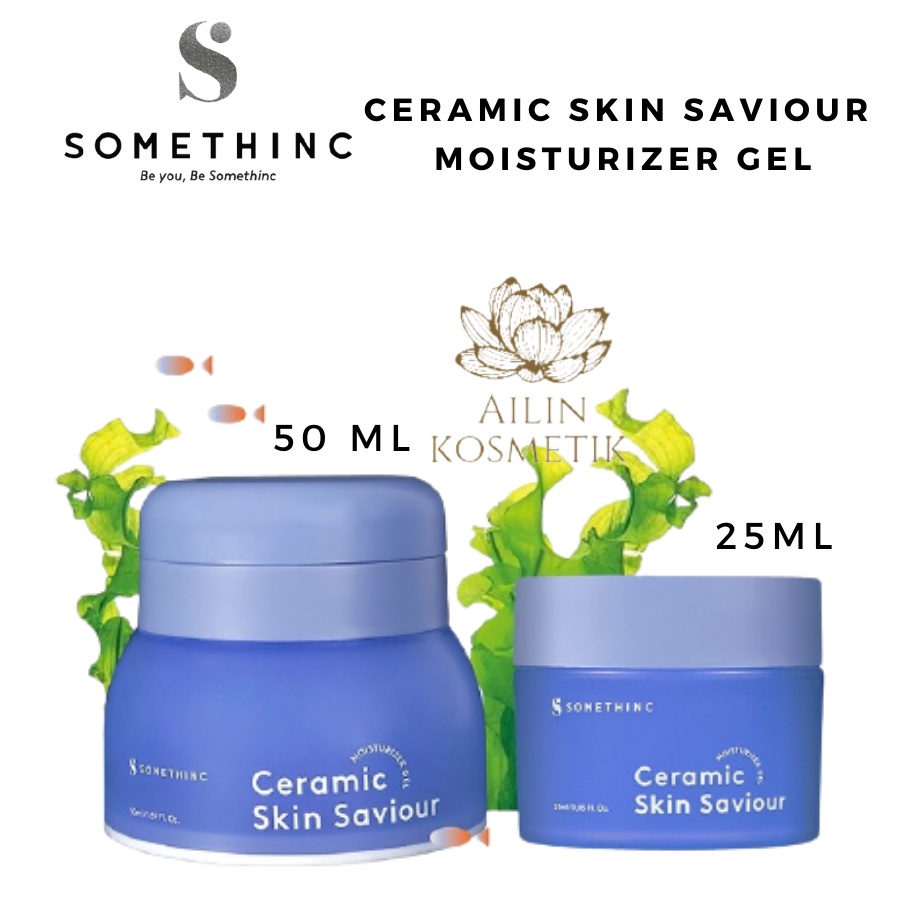 SOMETHINC CERAMIC SKIN SAVIOUR MOISTURIZER GEL | Pelembab Wajah by AILIN