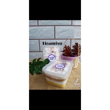 

Dessert Box/Tiramisu/Dessert Box 250ml *ready stock*