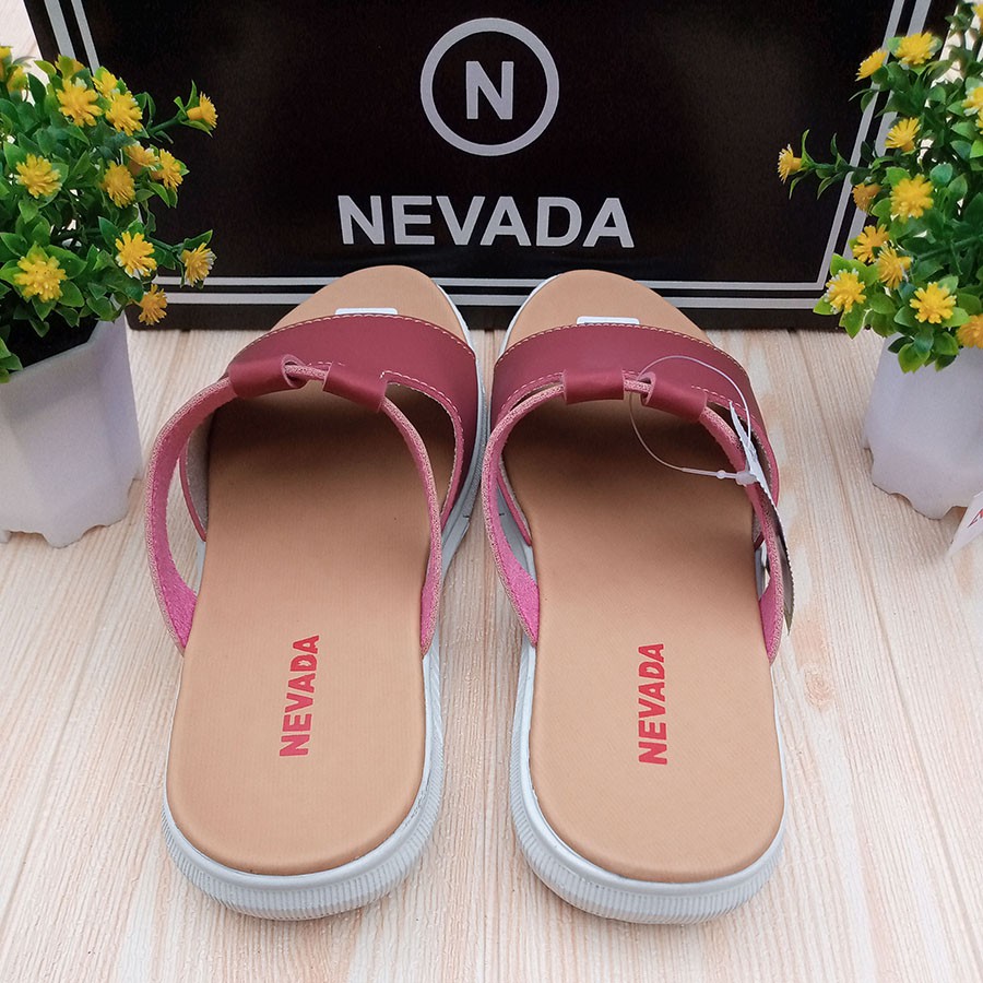 PROMO 4.4 MEGA SALE !! SANDAL WANITA DEWASA SLOP NEVADA NYAMAN DIPAKAI / SAKIPO