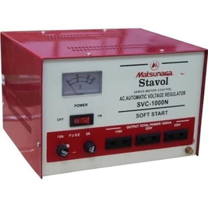 Stabilizer Matsunaga 1000watt 1000 Watt 1000w Stavol SVC-1000N