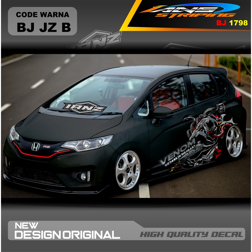 STIKER MOBIL HONDA JAZZ MOBIL AGYA AYLA AVANZA DLL / STIKER VARIASI MOBIL / DECAL STIKER MOBIL