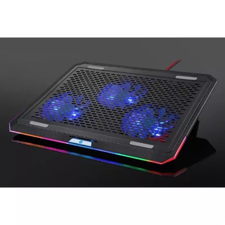 Cooling Pad Gaming Cold Player GX80 RGB Toch Screen Kipas Pendingin Coldplayer GX-80