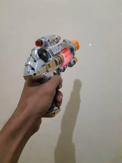 Mainan Pistol Laser Gun Sound Light Anak Edukatif - Tembak Tembakan