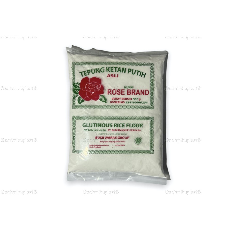 

Tepung Ketan Putih Rose Brand 500 Gr