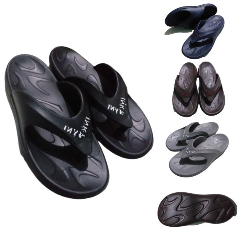 Adzriel shoes/INKAYNI YK 6028/ UKURAN (39-44)/SANDAL KARET PRIA/SANDAL JEPIT KARET/SANDAL MURAH