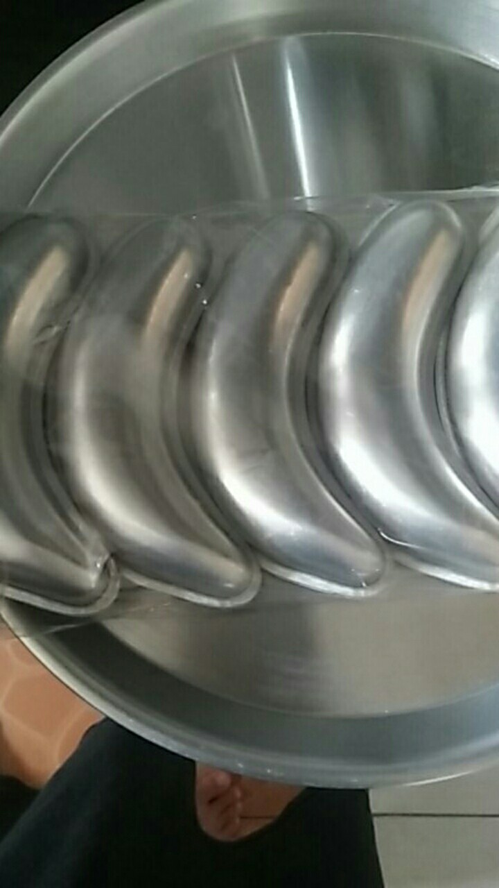 Cetakan Pisang/cetakan Banana Cake 10 Pcs