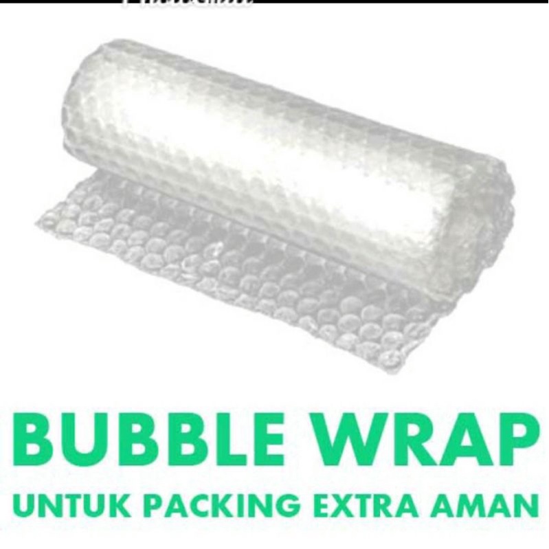 

Bubble wrap packaging tambahan