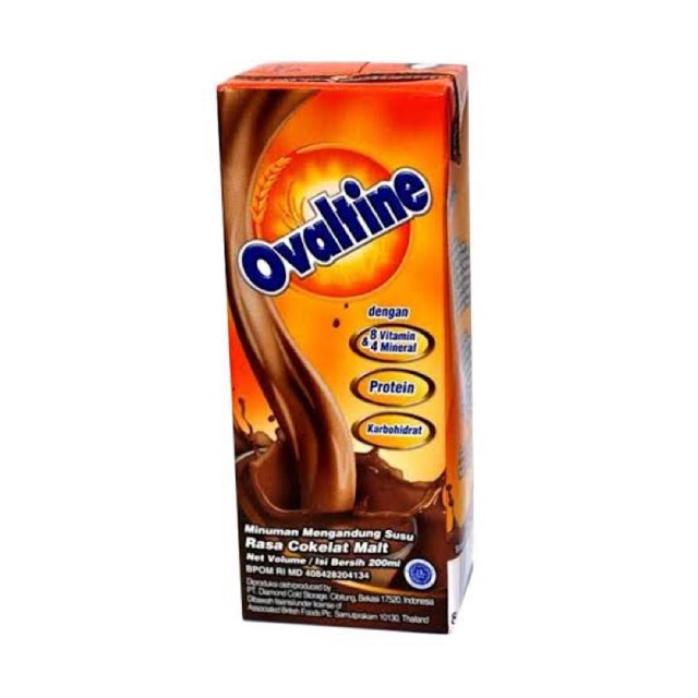 

Ovaltine Choco Malt 200ml (1 karton @24 pcs)